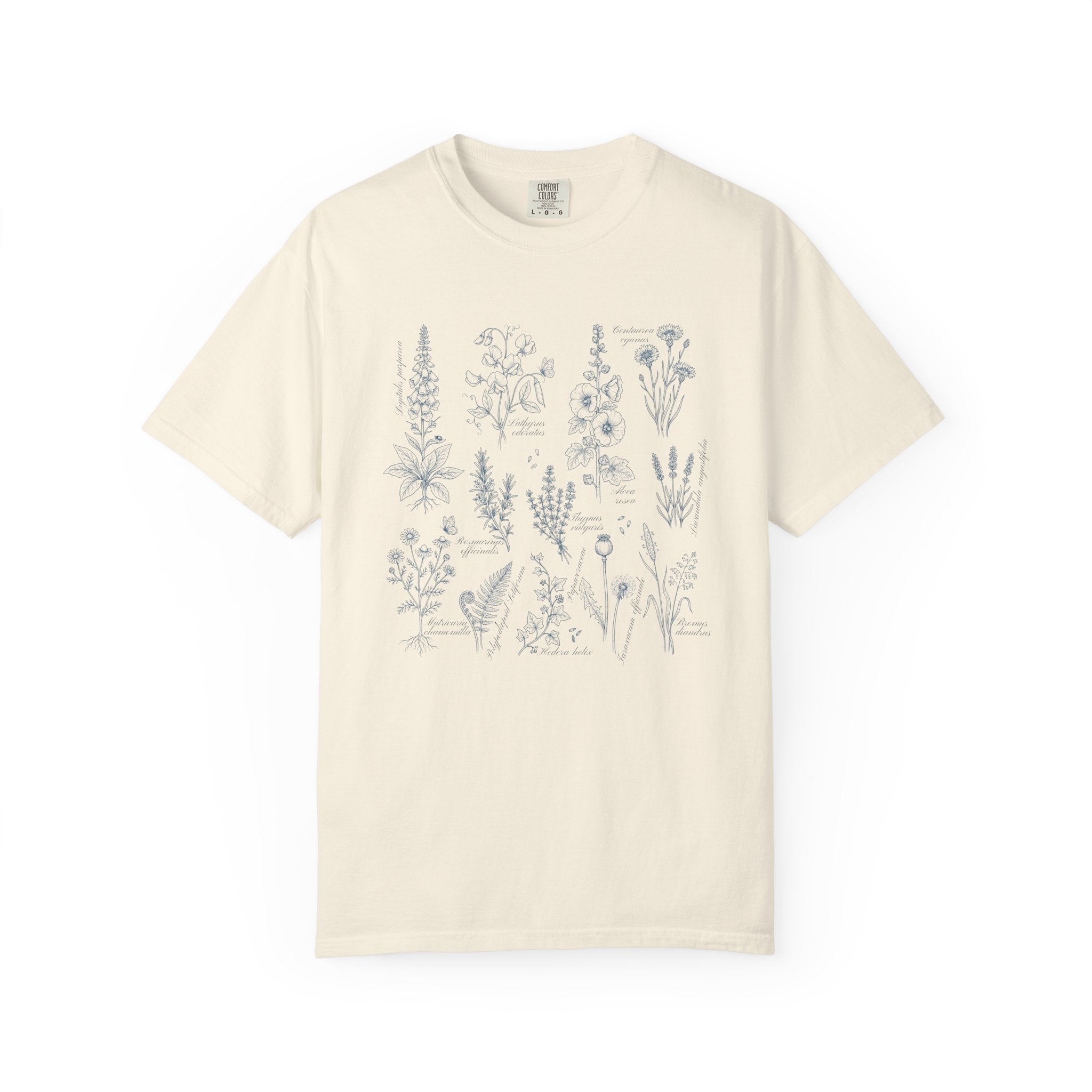 Vintage Scientific Botanical Print T-Shirt