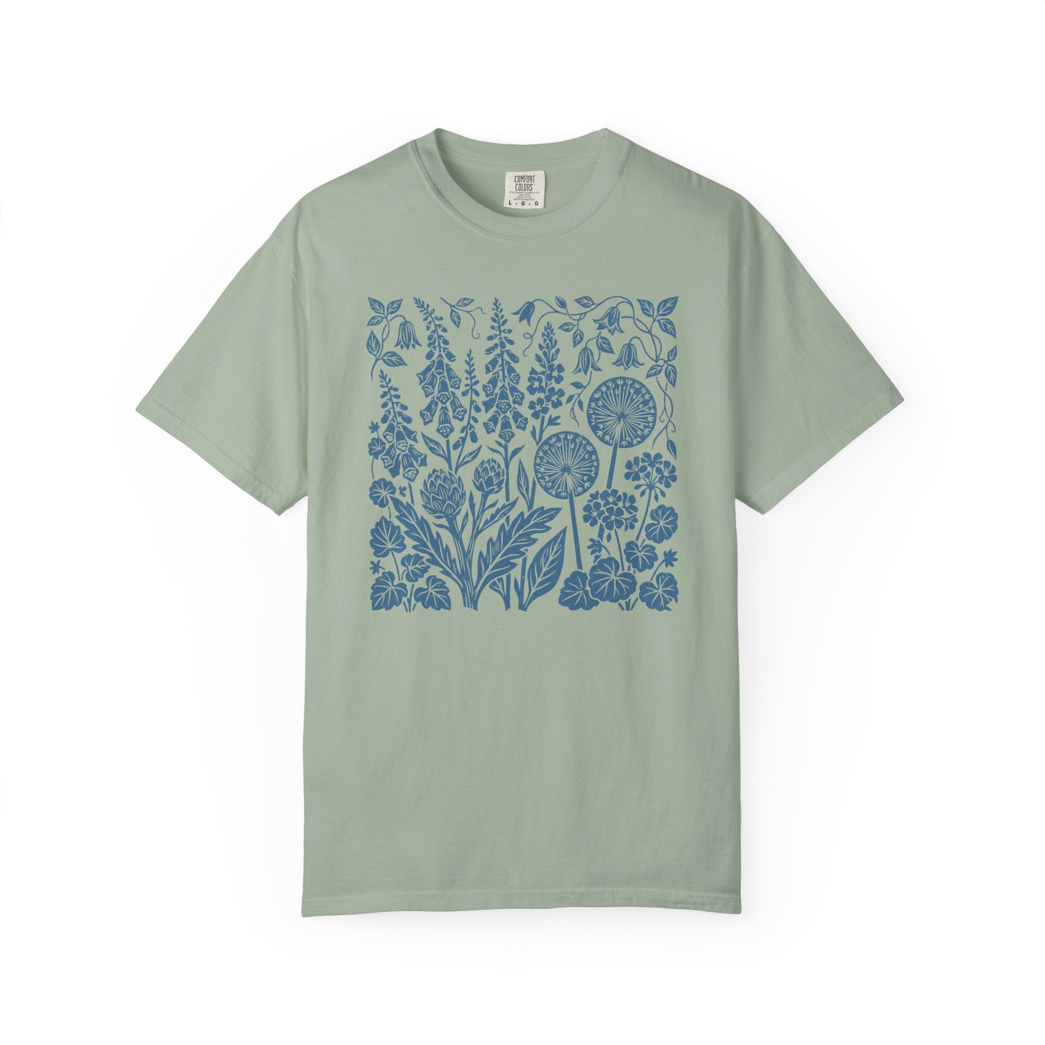 Cottage Garden Print T-Shirt