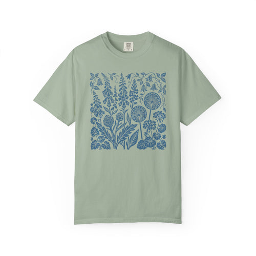 Cottage Garden Print T-Shirt