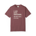I Like Cats, Gardening... T-Shirt