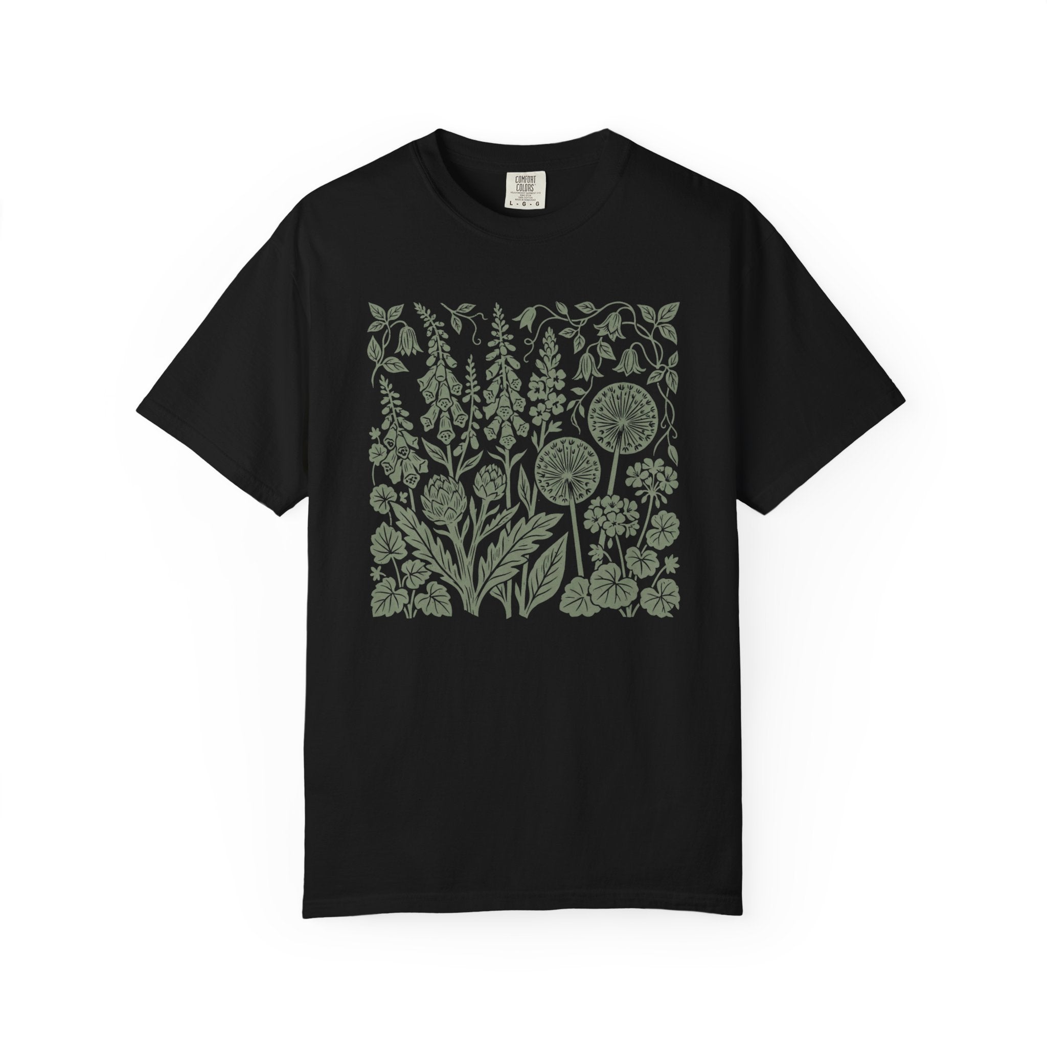Cottage Garden Print T-Shirt
