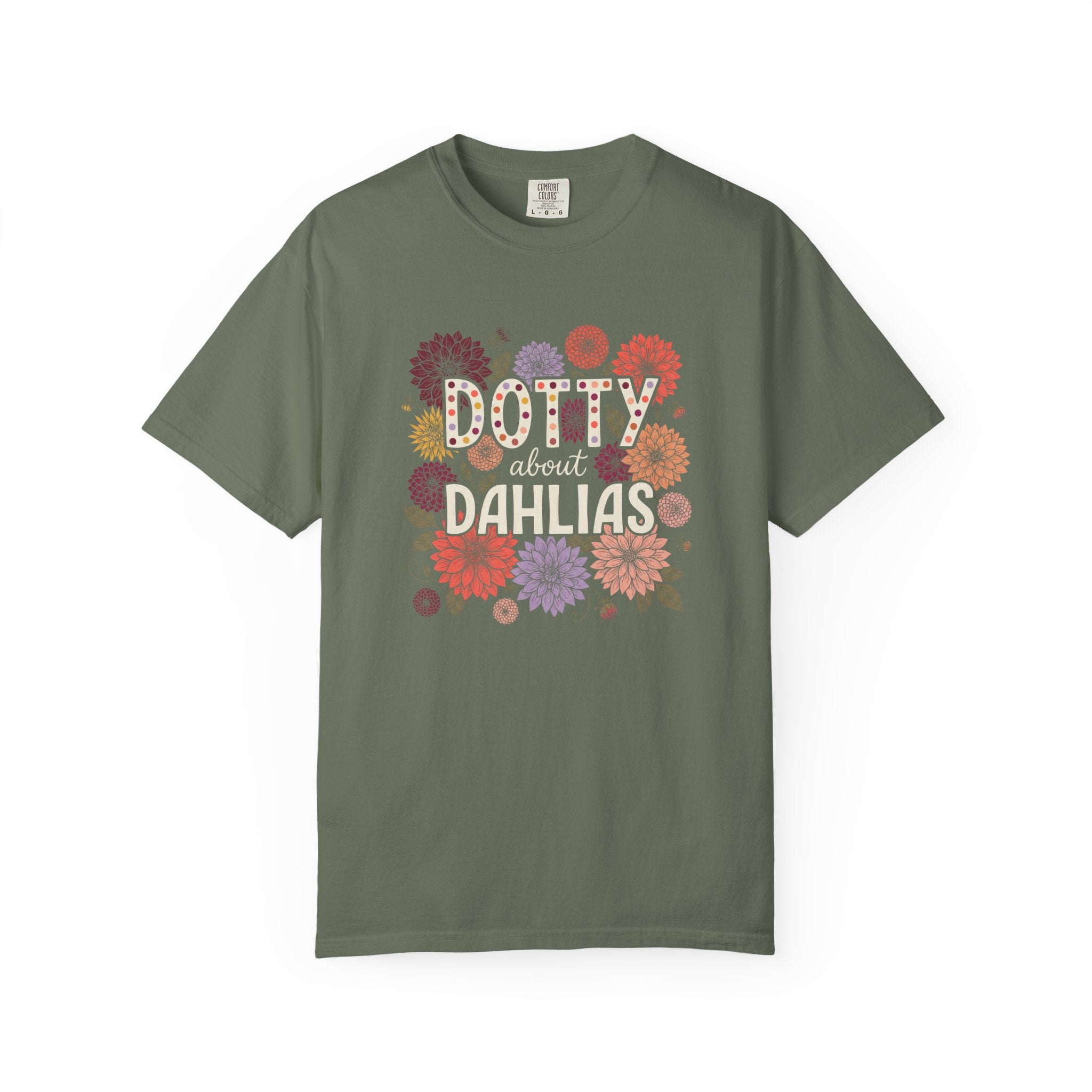 Dotty About Dahlias T-Shirt