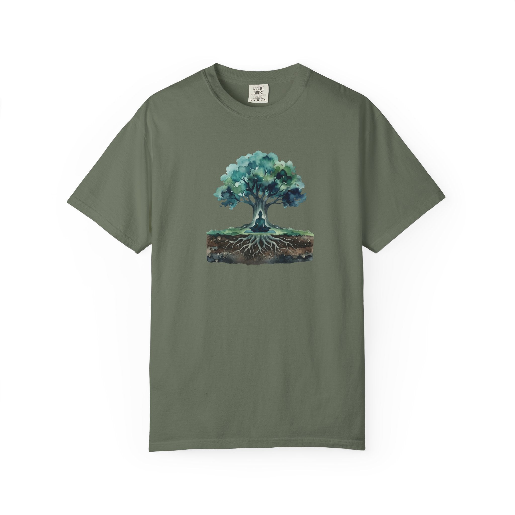 Watercolor Yoga T-Shirt