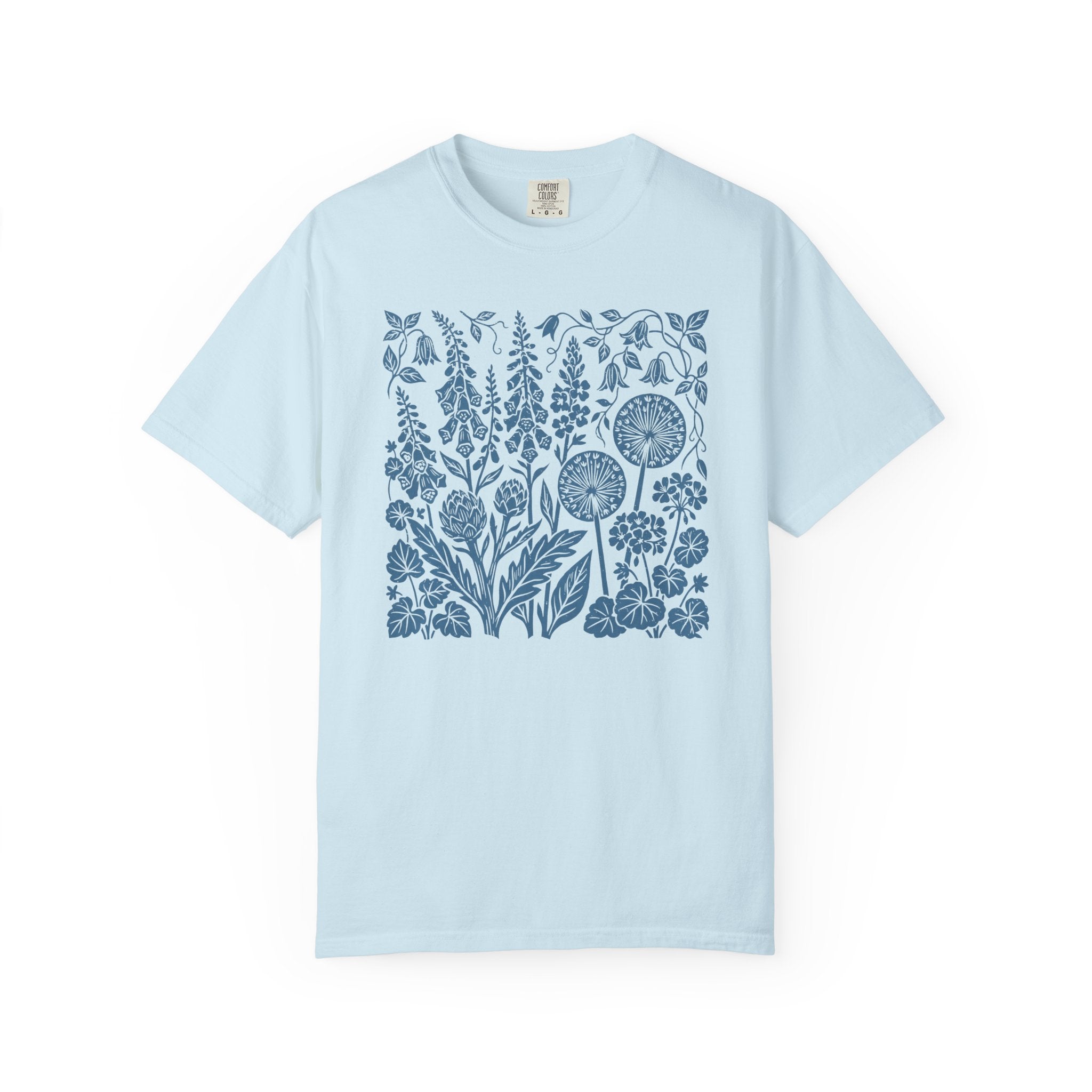 Cottage Garden Print T-Shirt