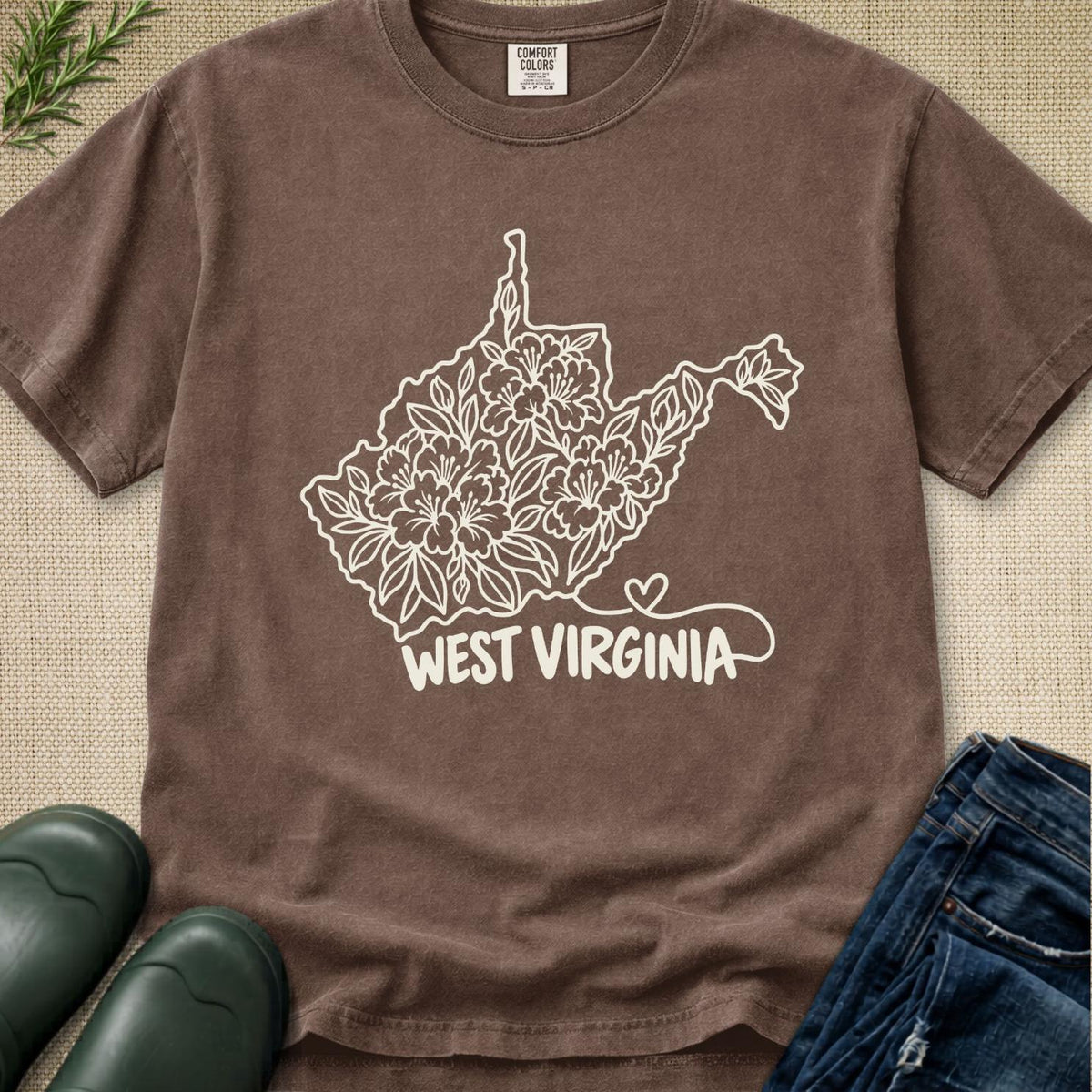 West Virginia Rhododendron T-Shirt