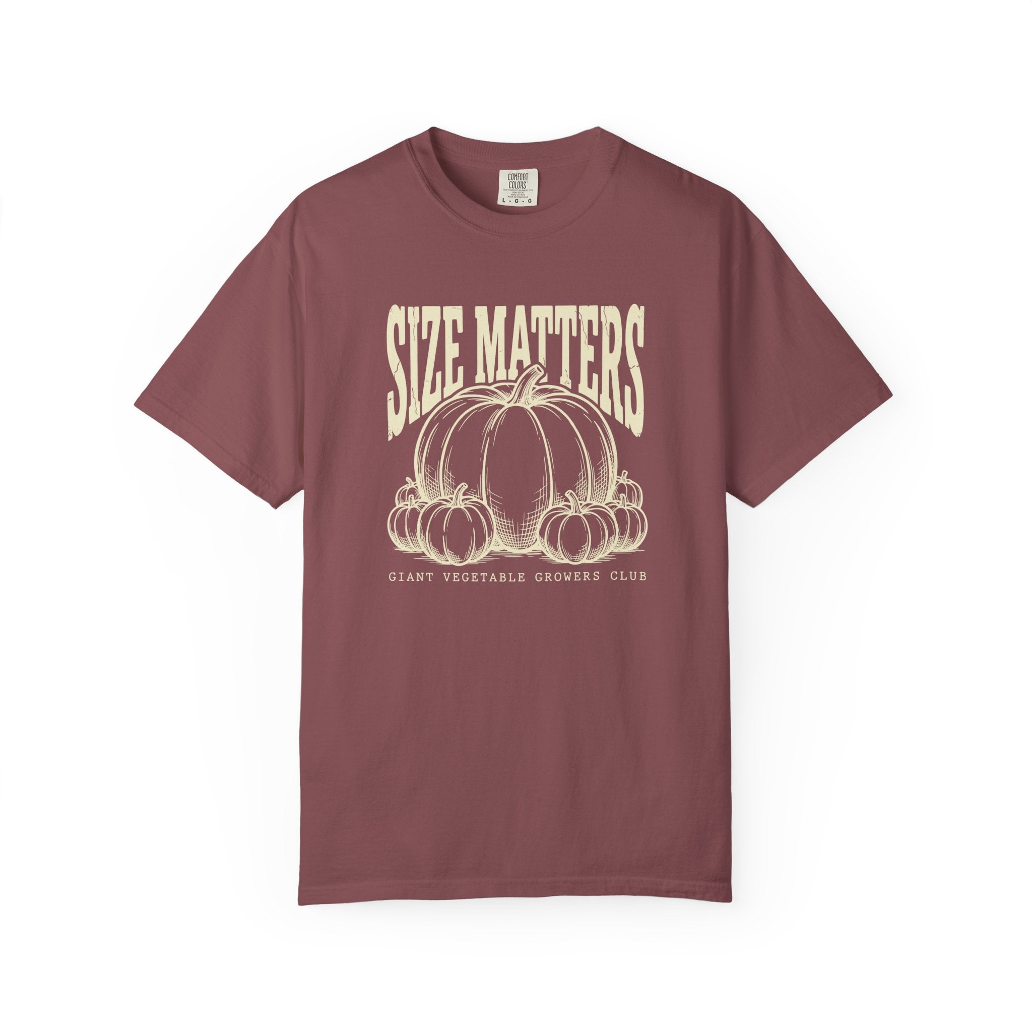Giant Vegetable Growers Club - Size Matters T-Shirt