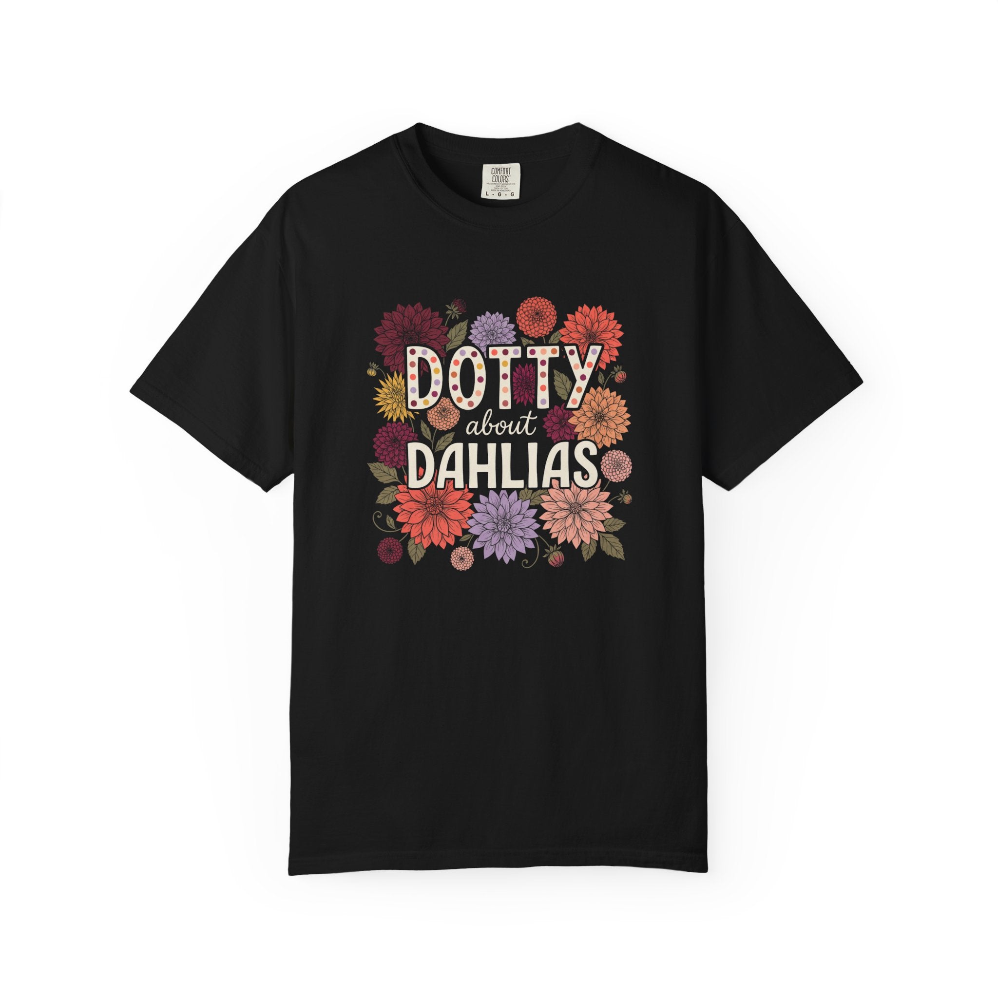 Dotty About Dahlias T-Shirt