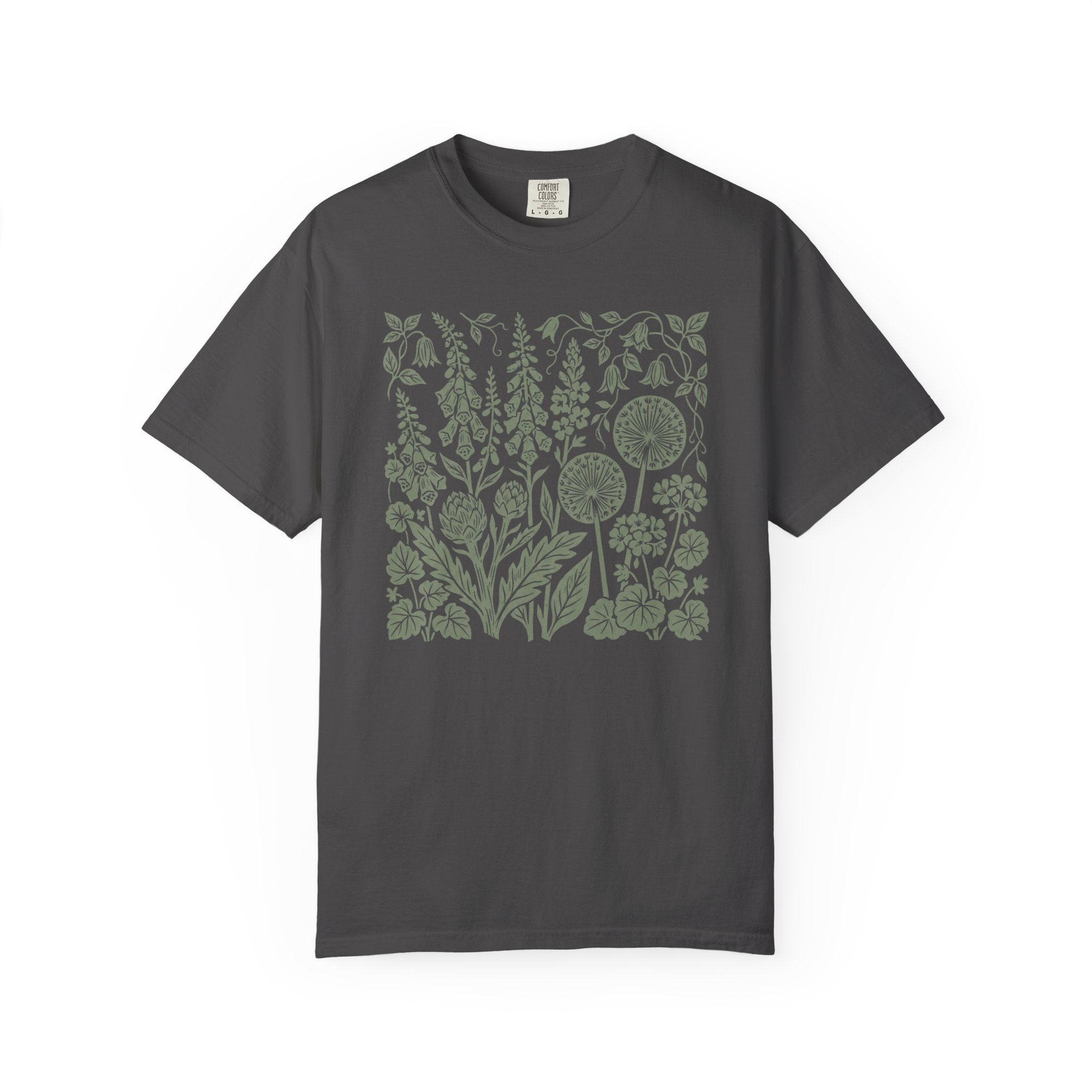 Cottage Garden Print T-Shirt
