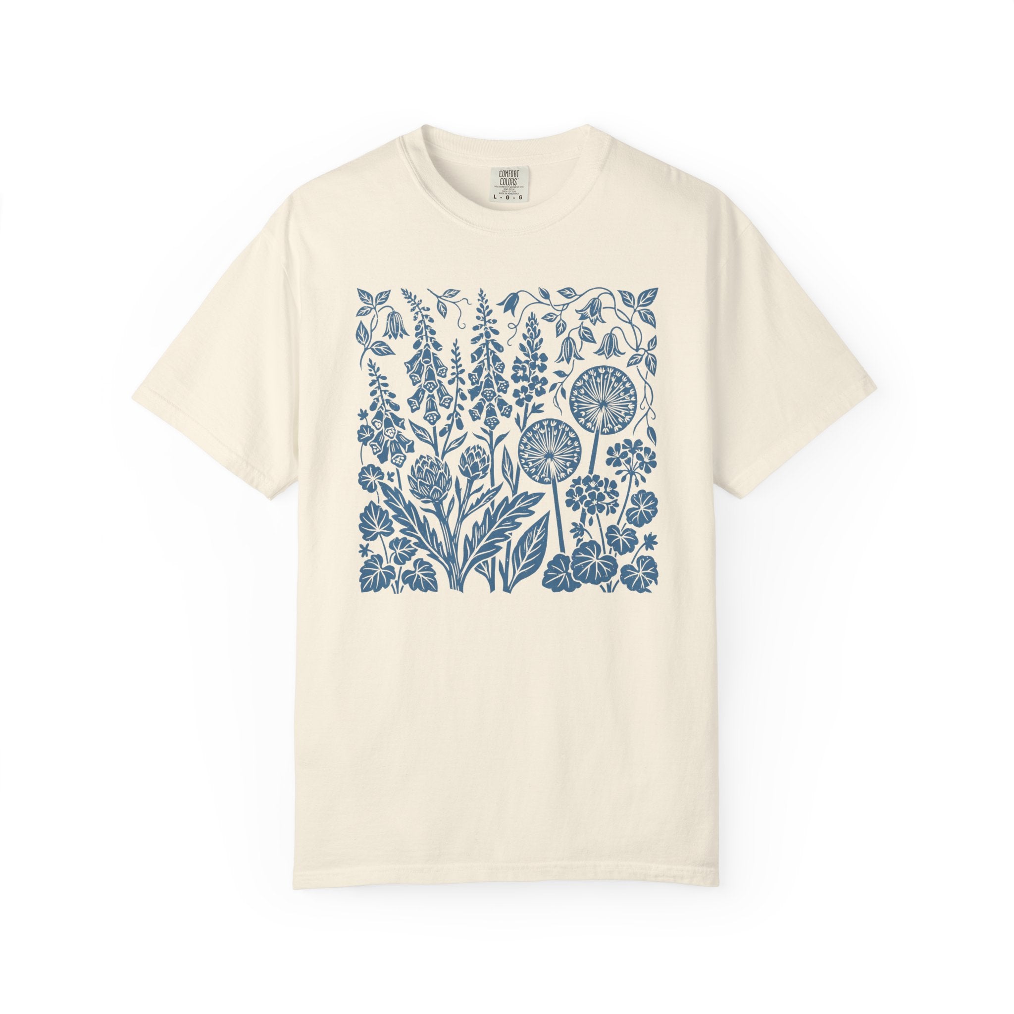 Cottage Garden Print T-Shirt