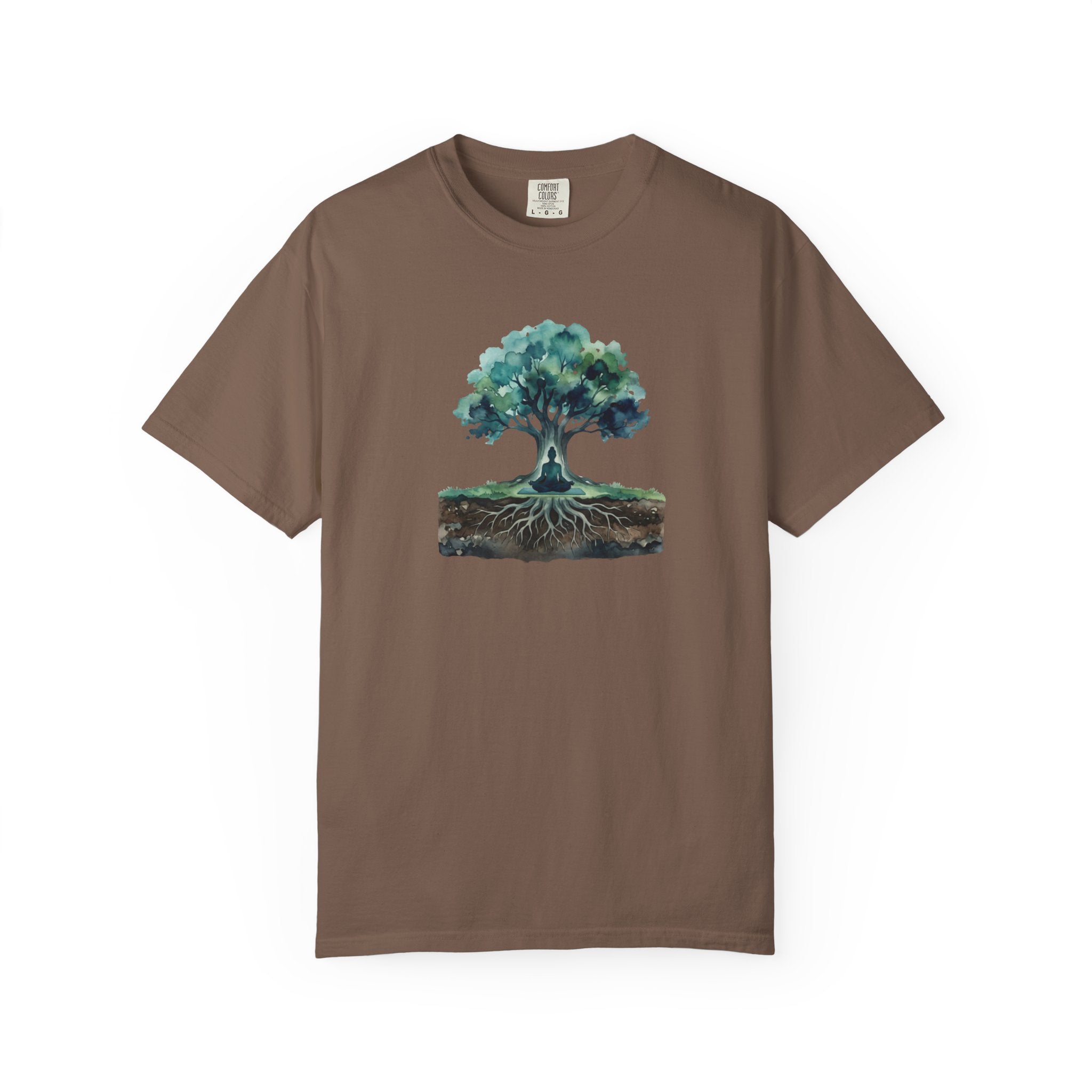 Watercolor Yoga T-Shirt