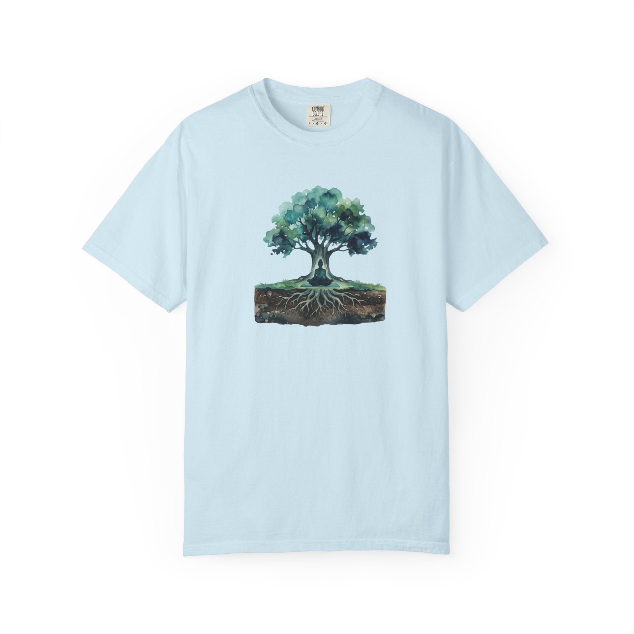 Watercolor Yoga T-Shirt