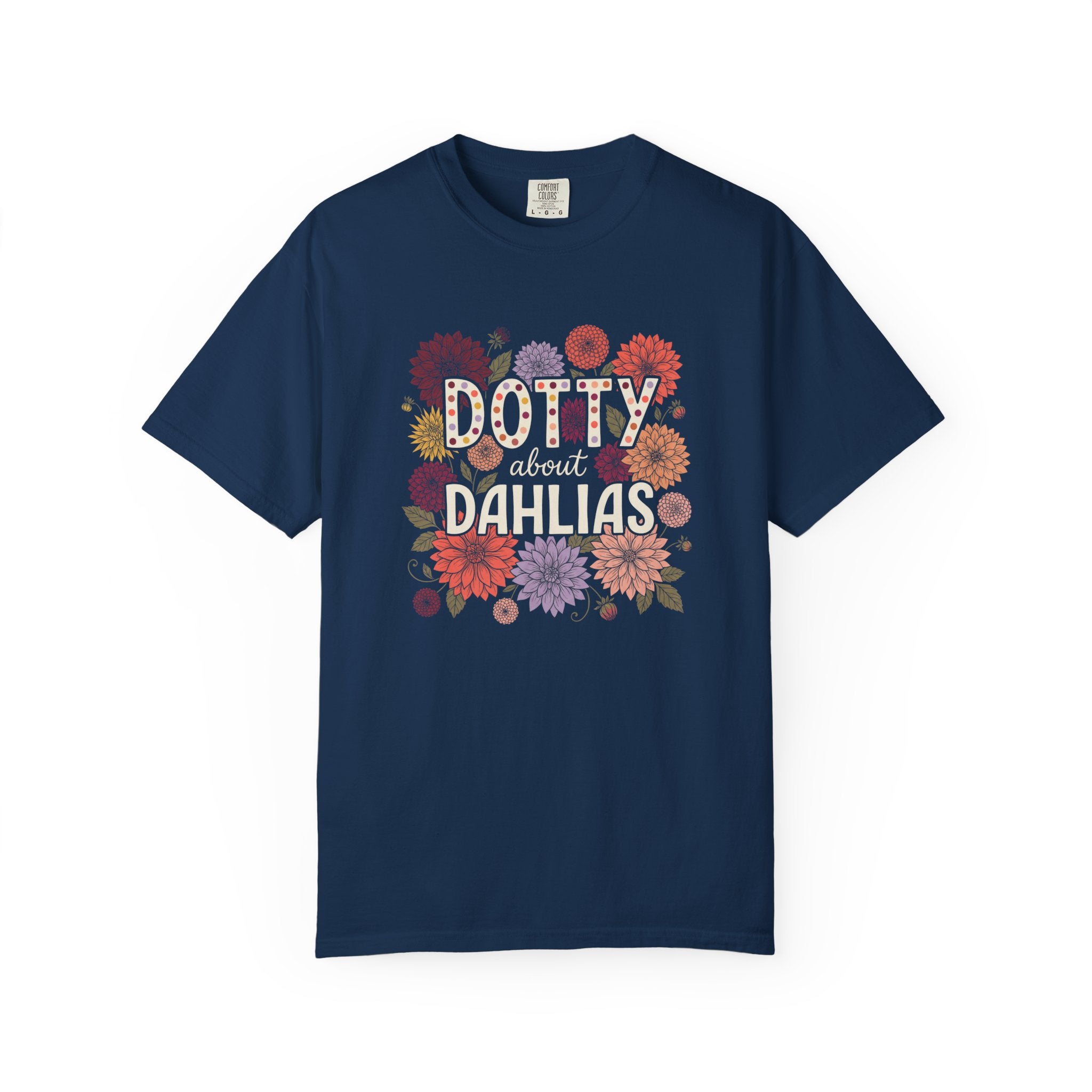 Dotty About Dahlias T-Shirt