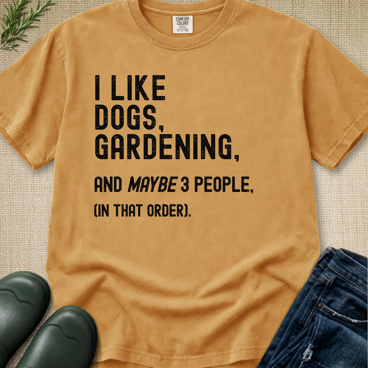 I like Dogs, Gardening... T-Shirt