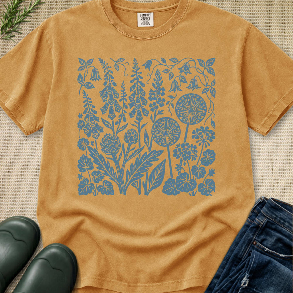 Cottage Garden Print T-Shirt