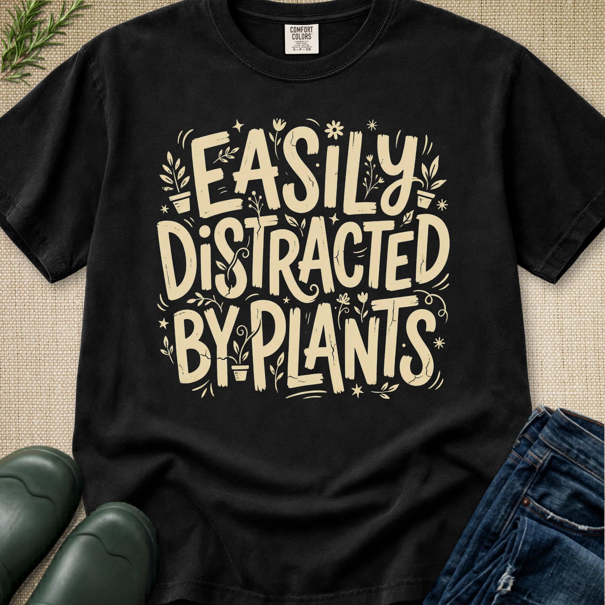 Easily Distracted by Plants T-Shirt