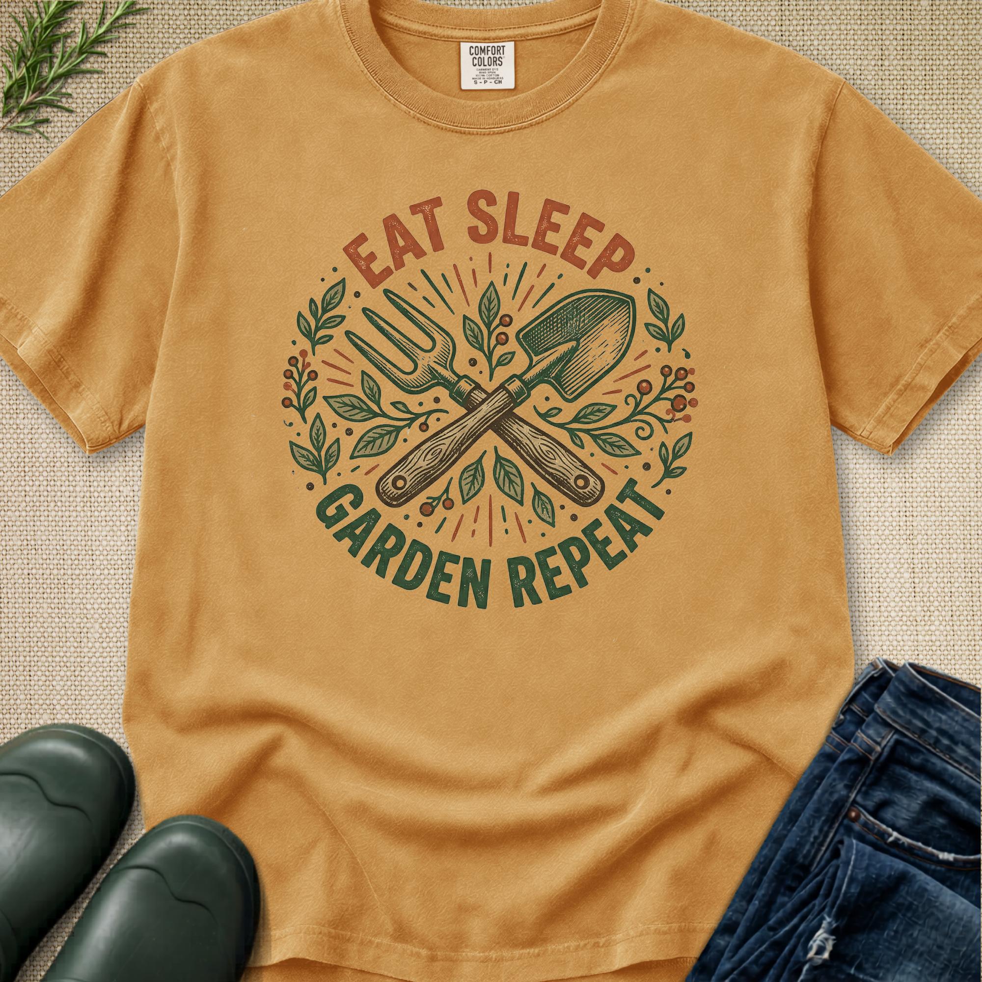 Eat Sleep Garden Repeat T-Shirt