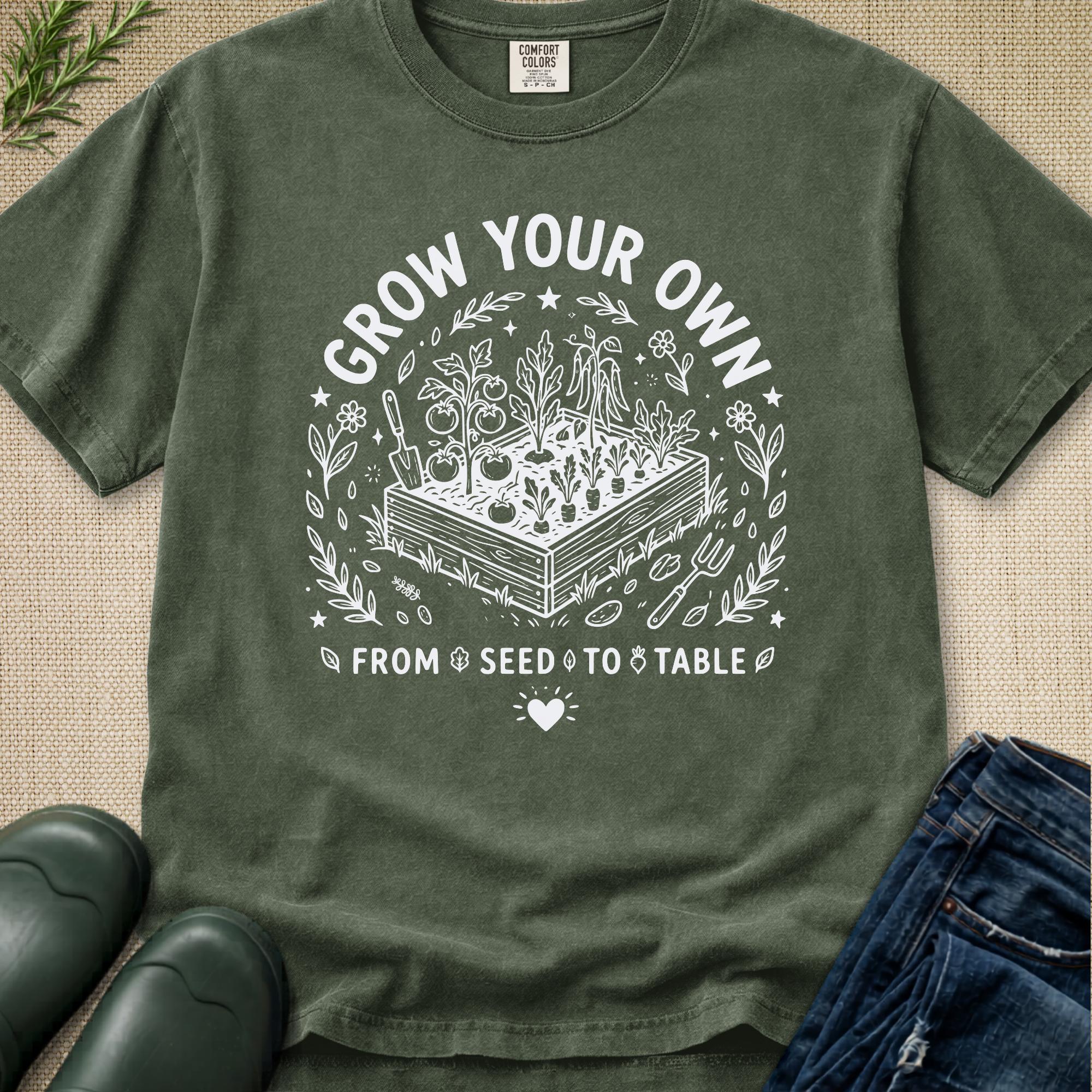 From Seed to Table T-Shirt