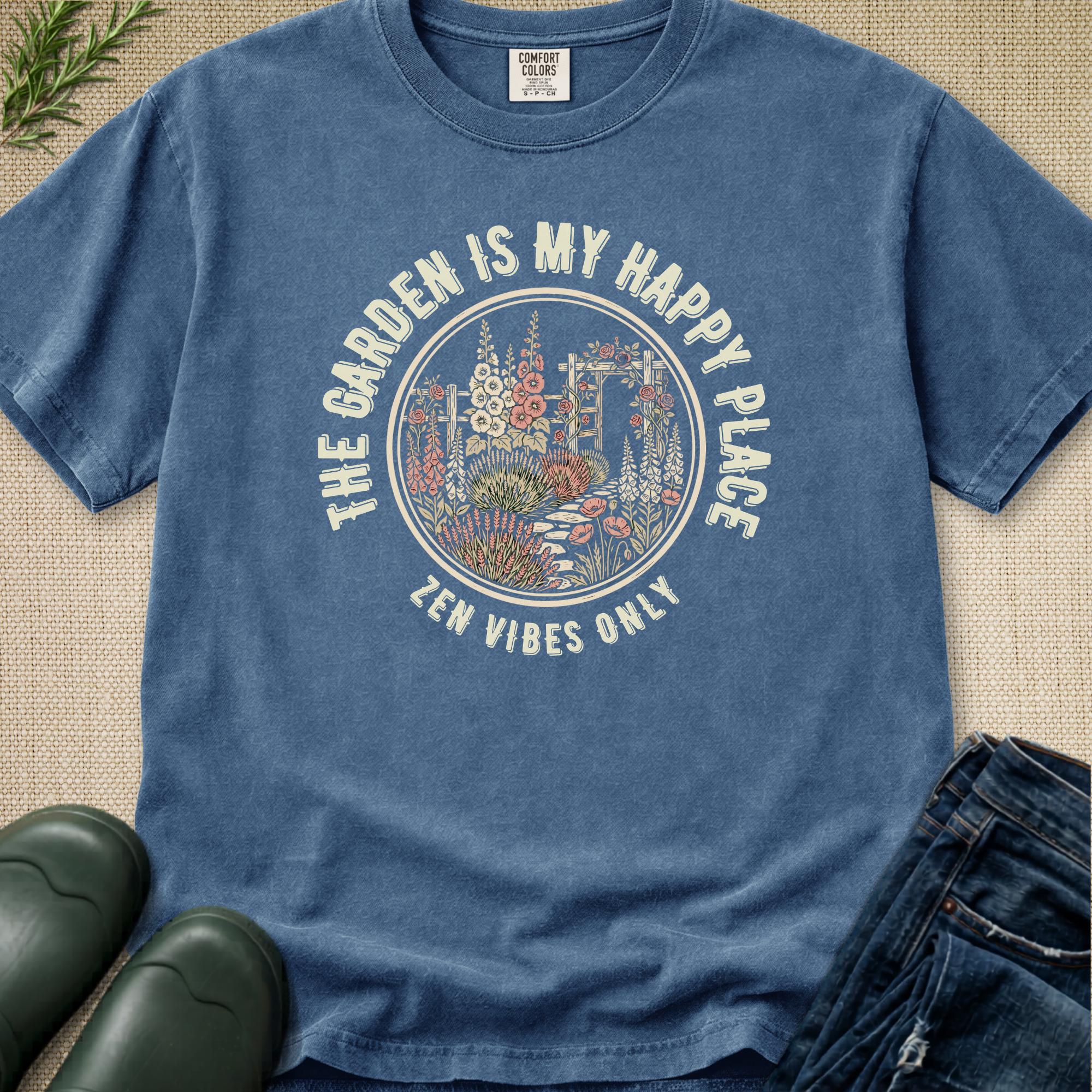 The Garden Is My Happy Place T-Shirt