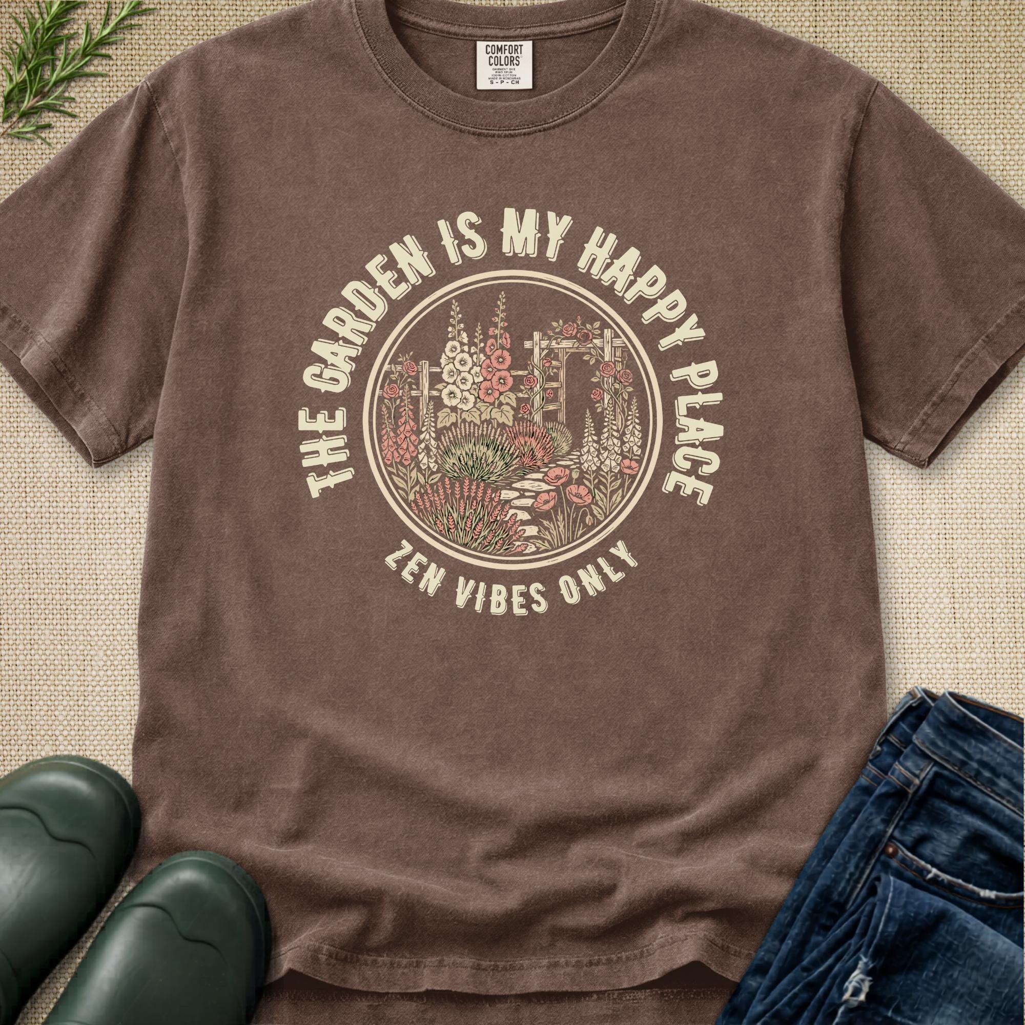 The Garden Is My Happy Place T-Shirt