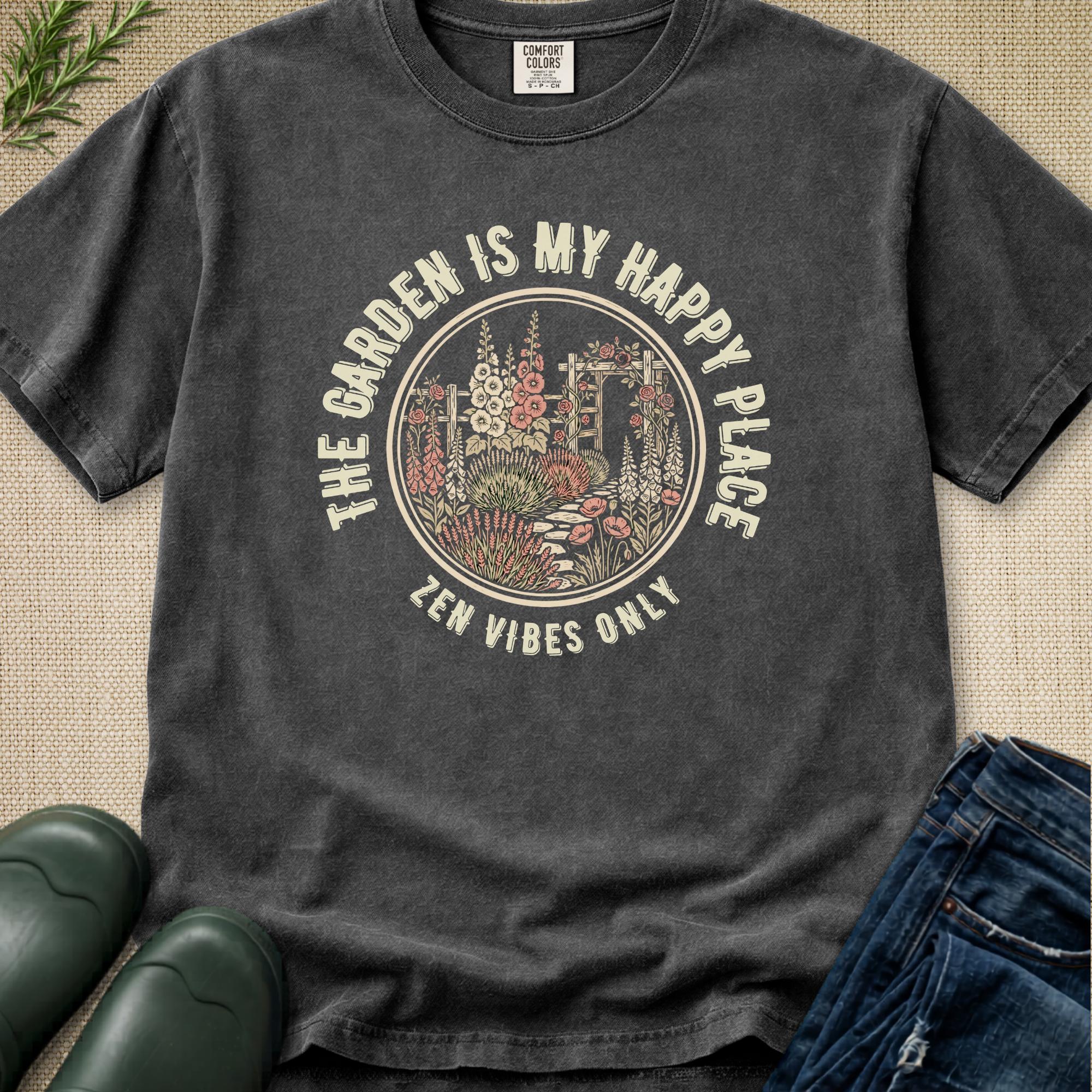 The Garden Is My Happy Place T-Shirt