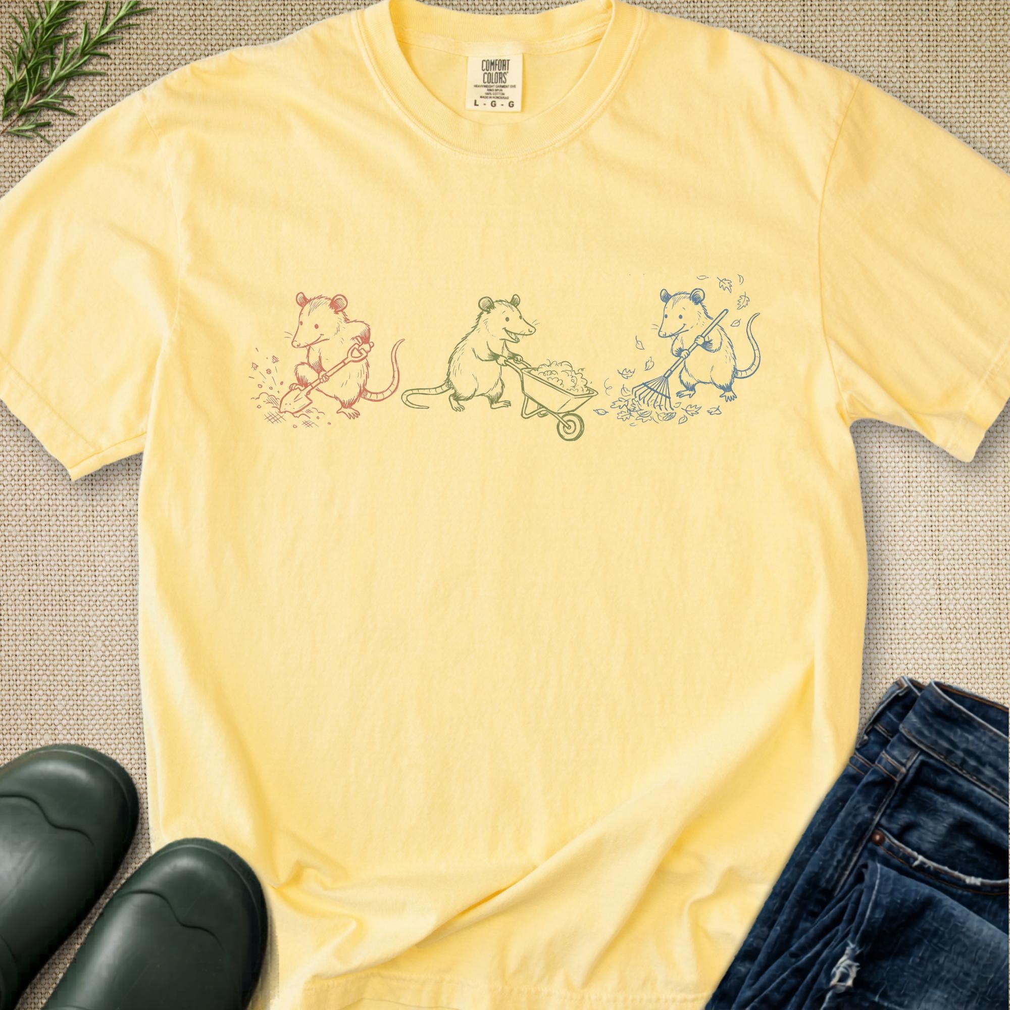 Gardening Possums T-Shirts