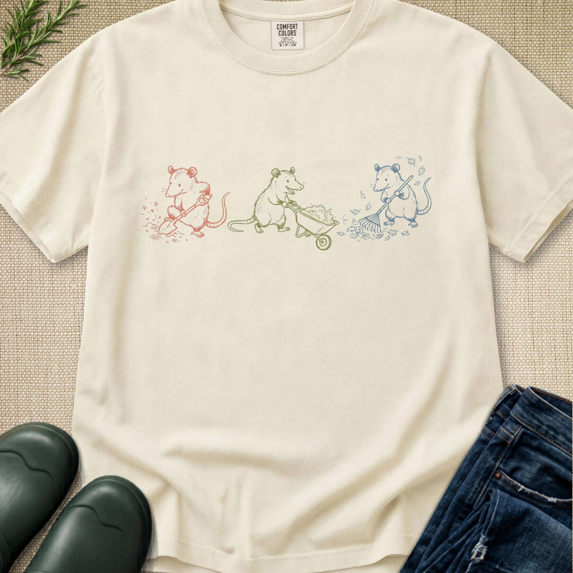 Gardening Possums T-Shirts