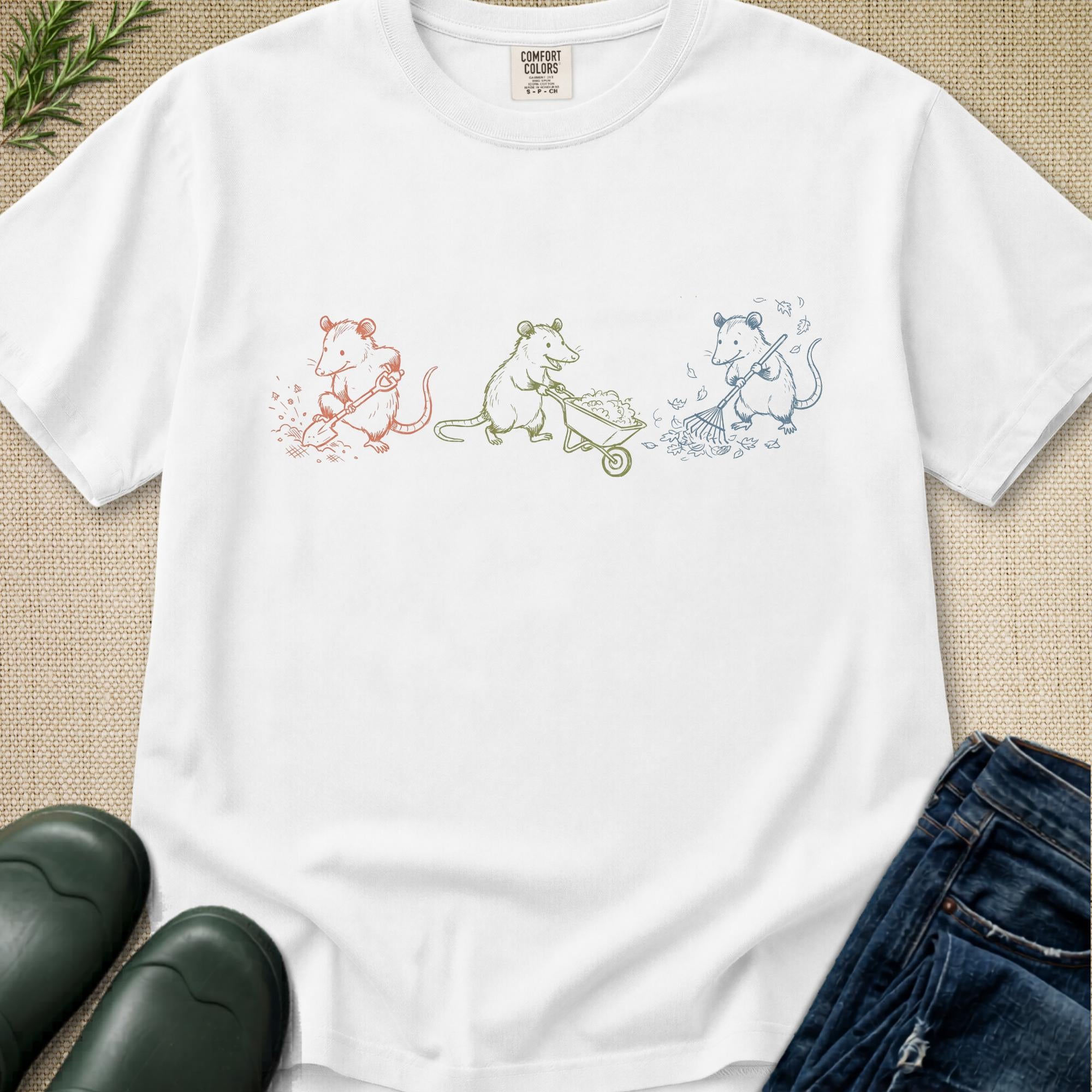 Gardening Possums T-Shirts