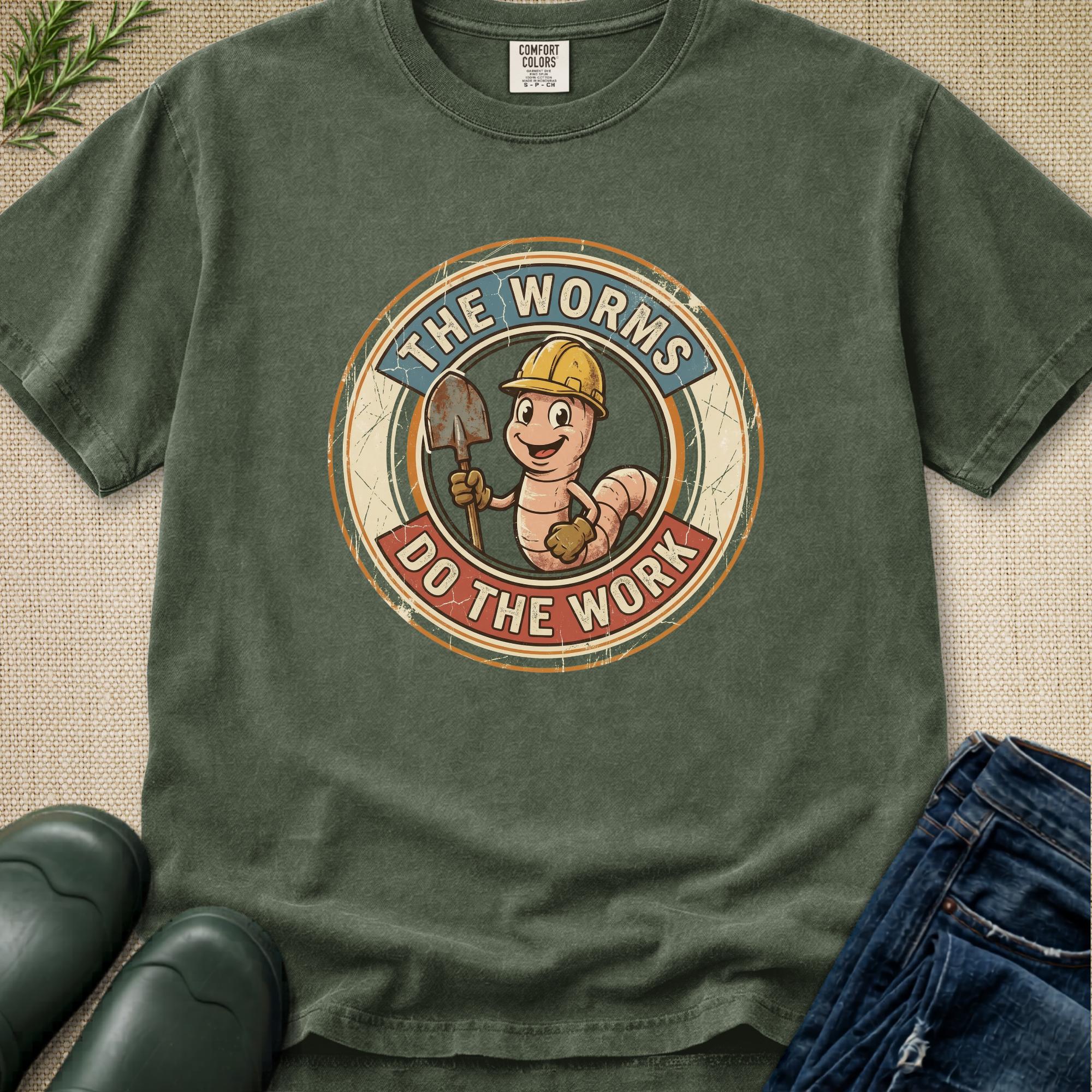 Hard Working Worms T-Shirt