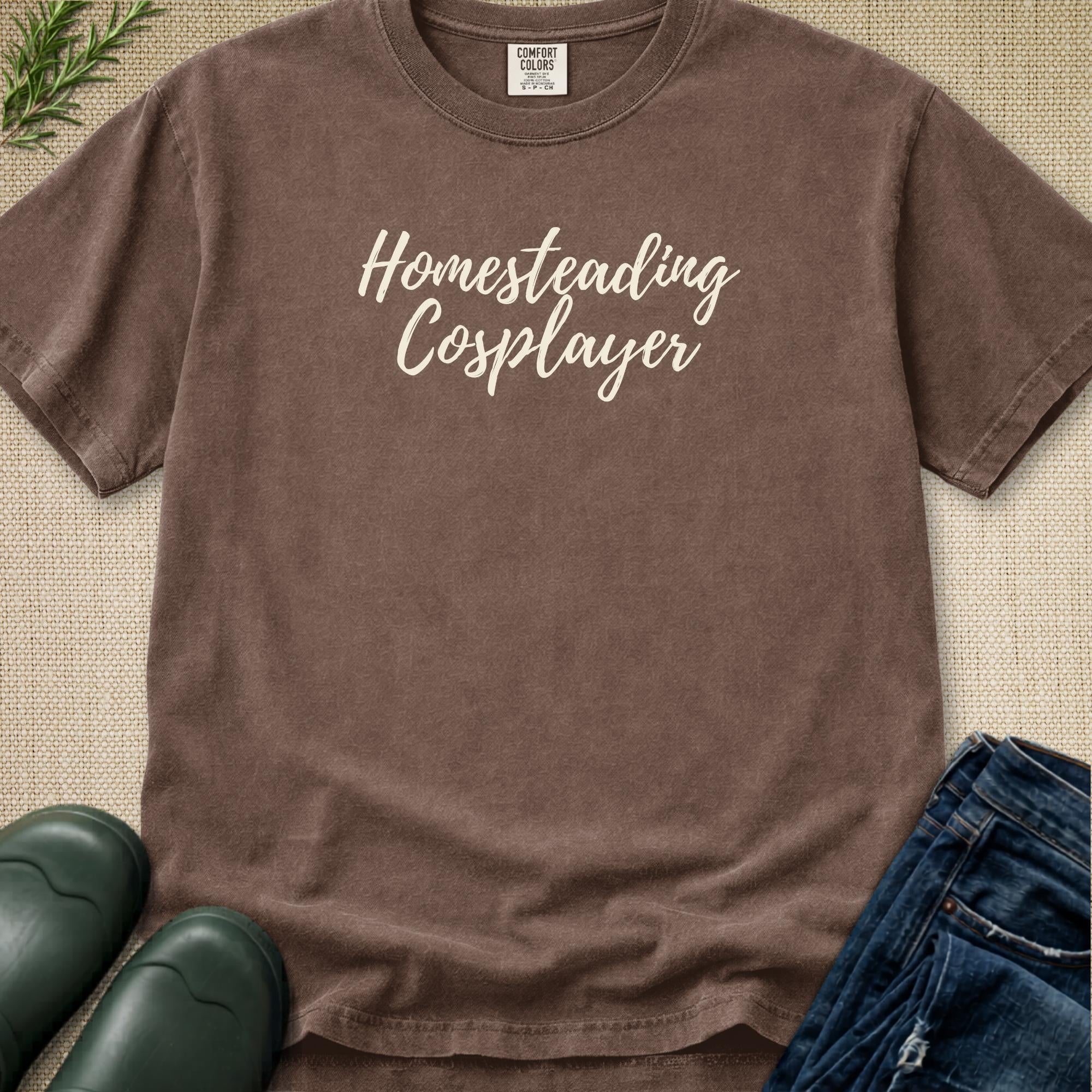 Homesteading cosplayer T-Shirt