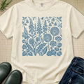 Cottage Garden Print T-Shirt