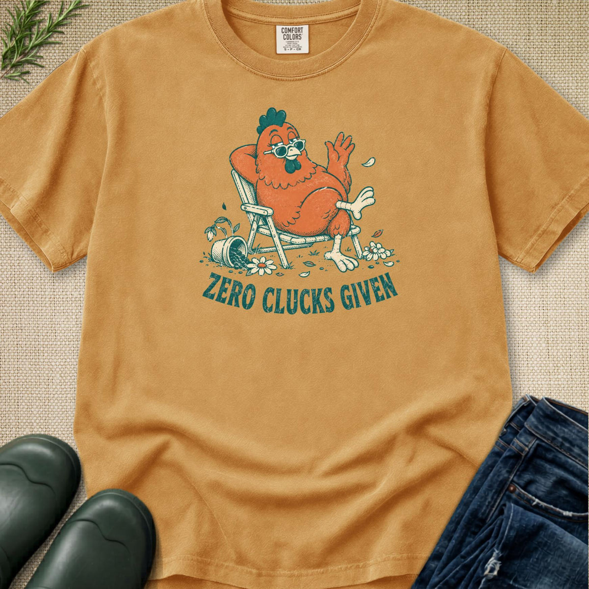 Zero Clucks Given T-Shirt
