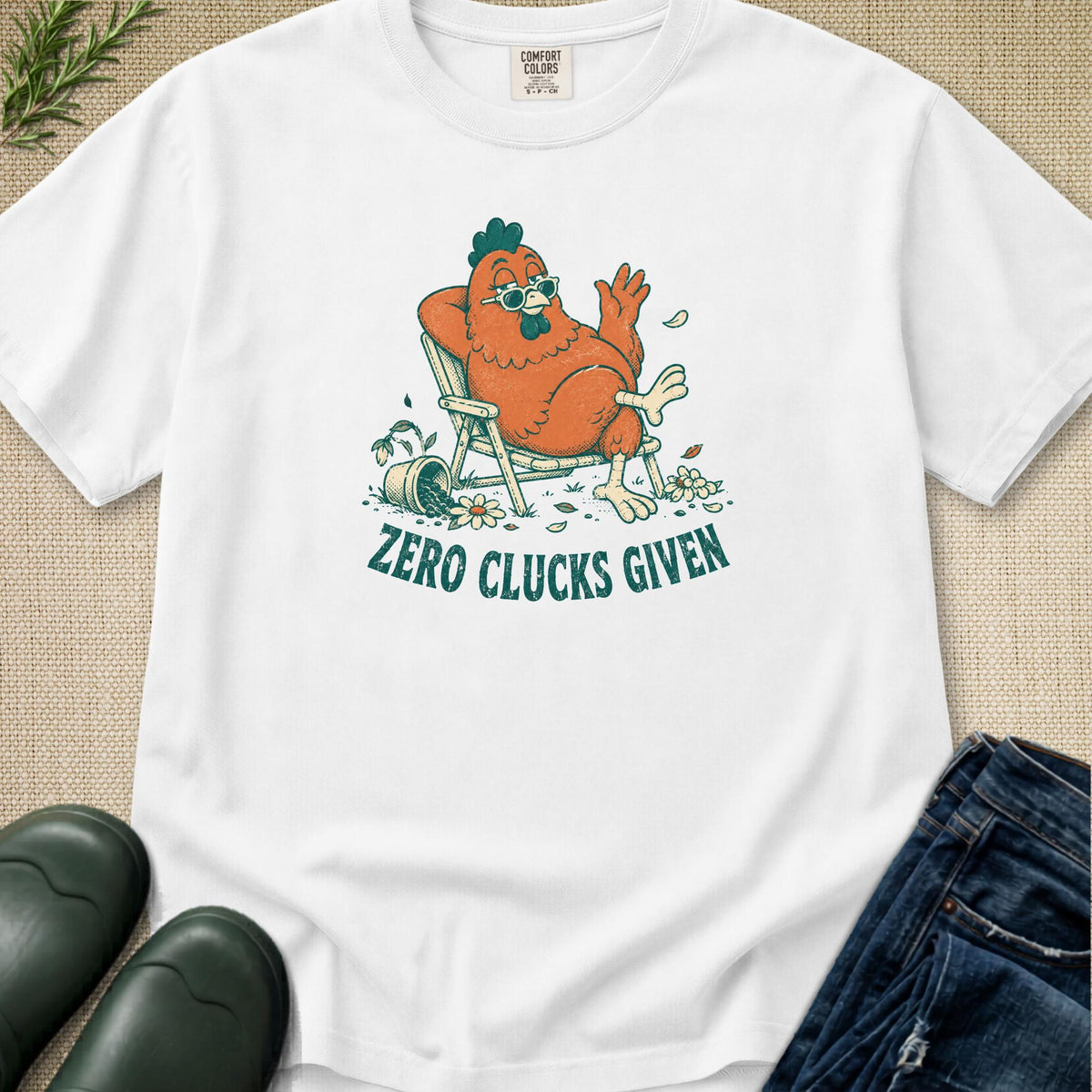 Zero Clucks Given T-Shirt