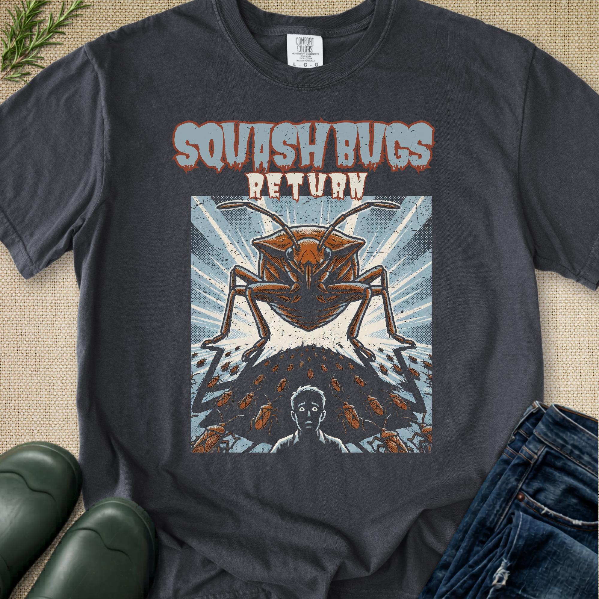 Squash Bugs Return T-Shirt