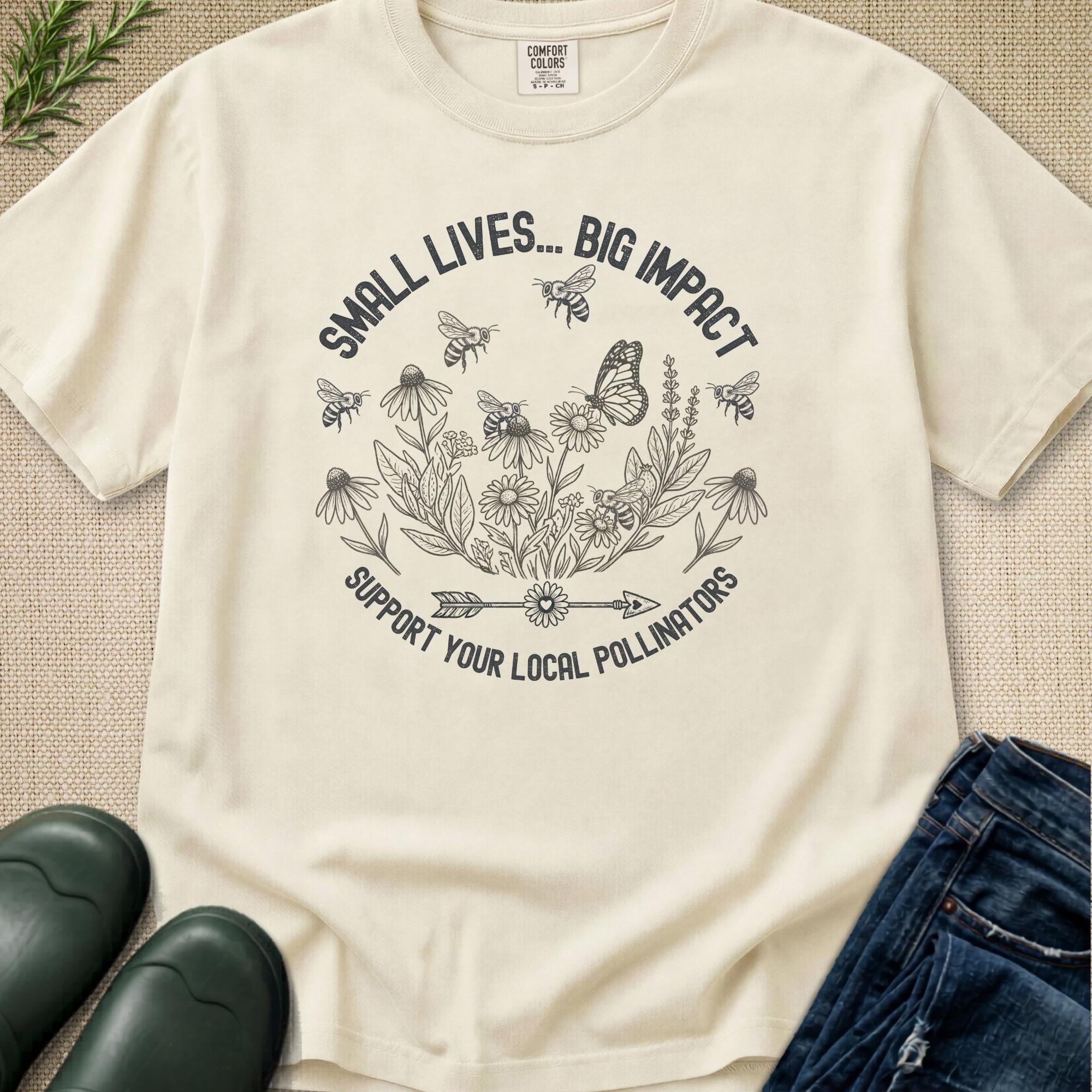 Support Your Local Pollinators T-Shirt