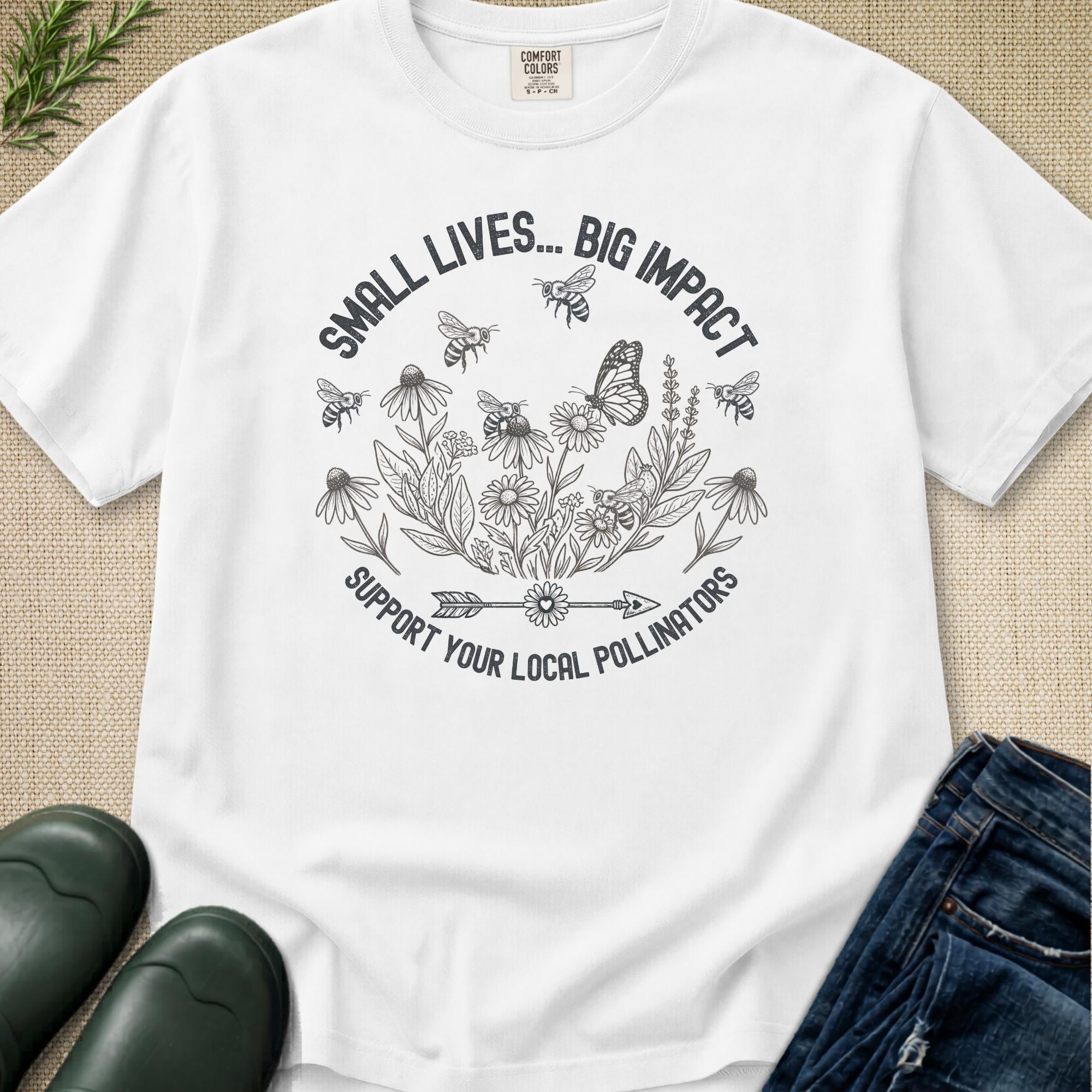 Support Your Local Pollinators T-Shirt