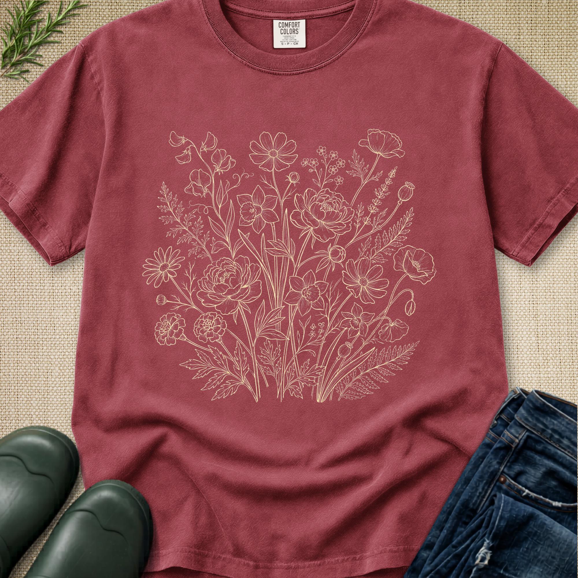Vintage Botanical T-Shirt