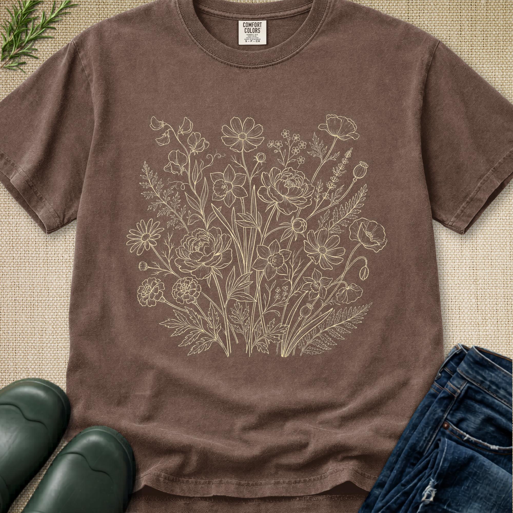 Vintage Botanical T-Shirt