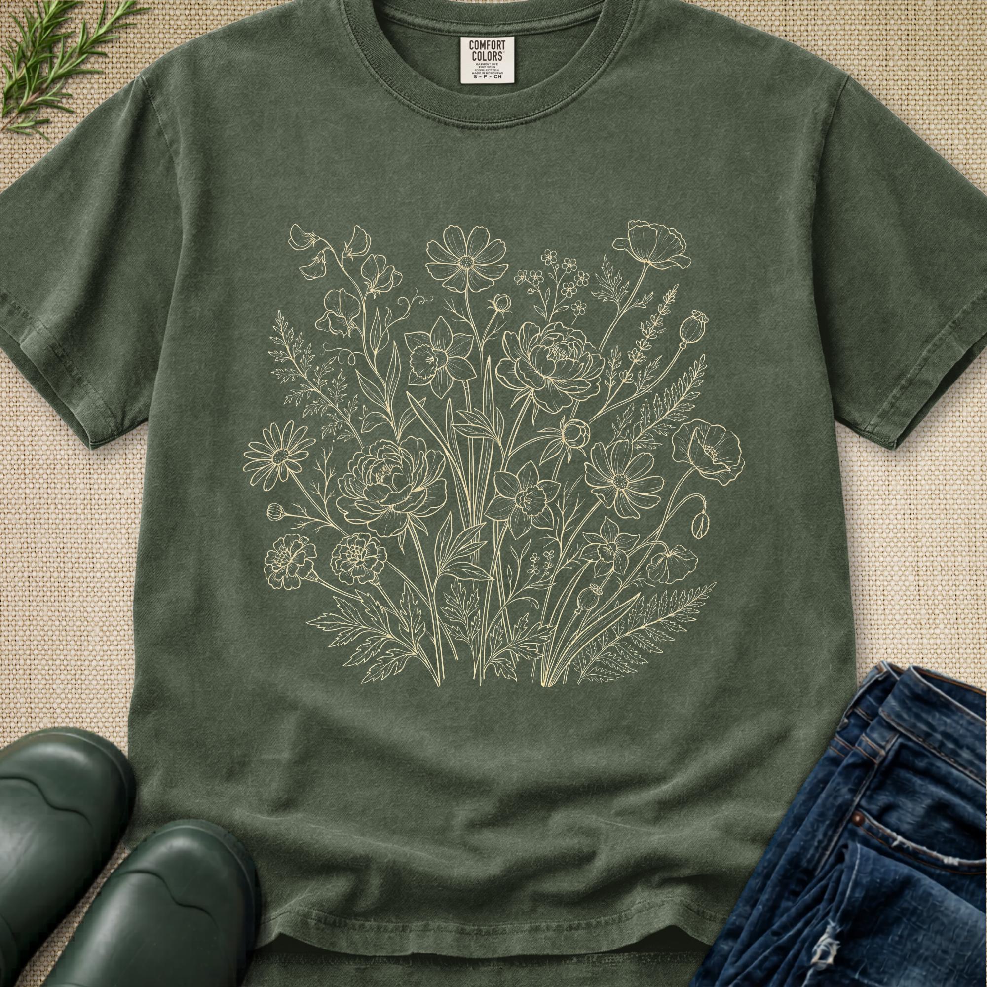 Vintage Botanical T-Shirt