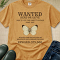 Wanted for crimes against cabbages T-Shirt